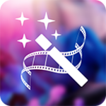 Logo of Music Video Maker android Application 